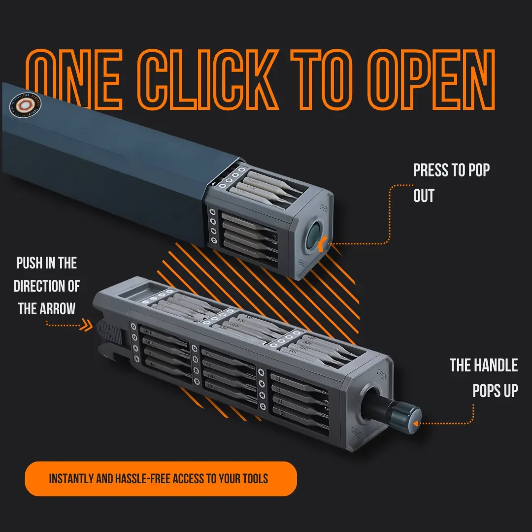 The Almighty Screwdriver Portable Set 46 in 1™ - Image 6