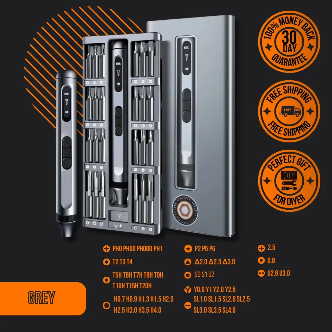 The Almighty Precision Electric Screwdriver 52 in 1™ - Image 12