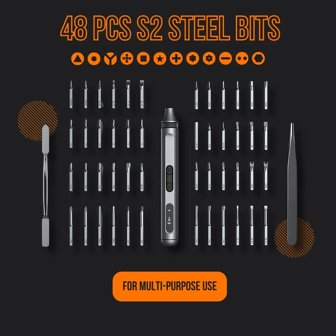 The Almighty Precision Electric Screwdriver 52 in 1™ - Image 8