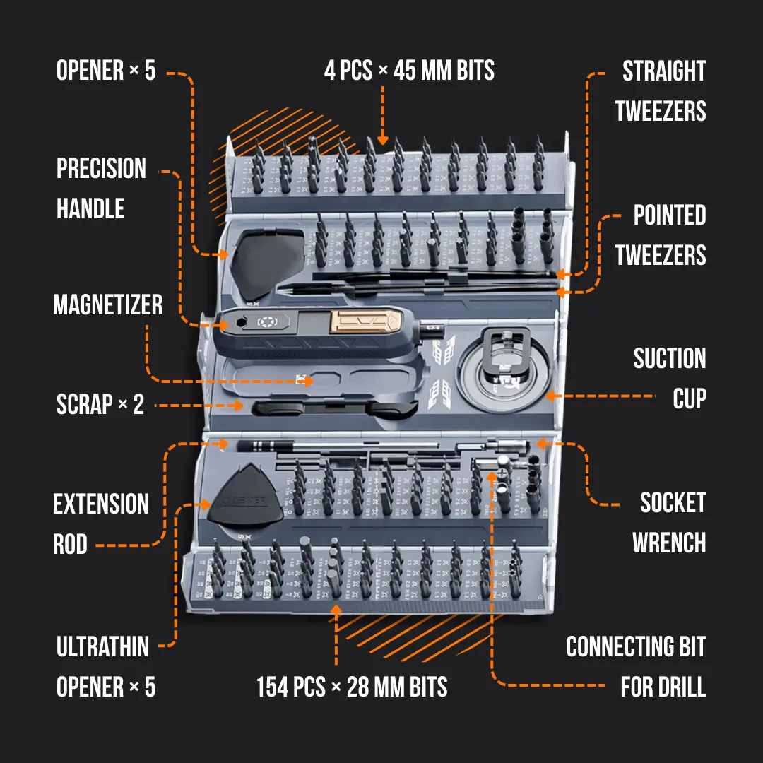 The Almighty Screwdriver Set 180 in 1™ - Image 3
