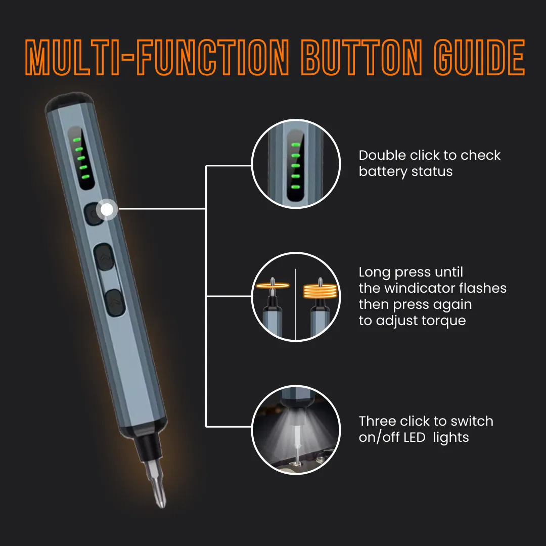 The Almighty Screwdriver™ Precision Electric Set 68 in 1 - Image 3