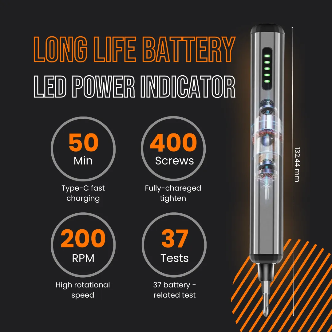 The Almighty Screwdriver™ Precision Electric Set 68 in 1 - Image 5