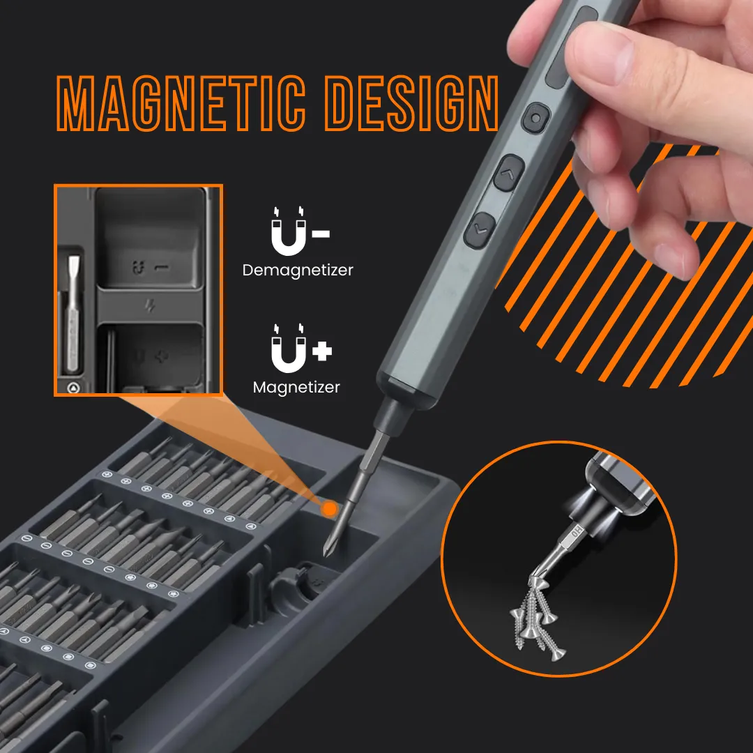 The Almighty Screwdriver™ Precision Electric Set 68 in 1 - Image 7