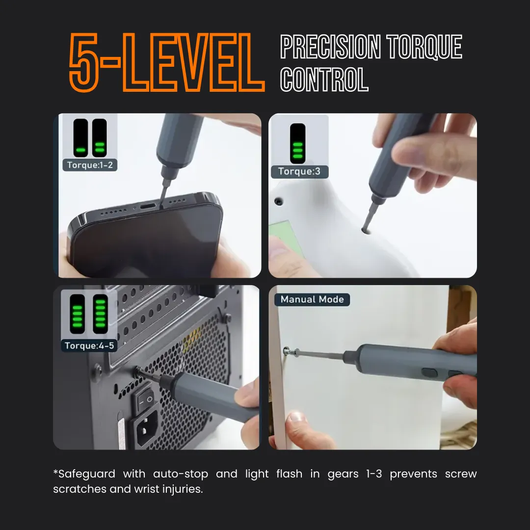 The Almighty Screwdriver™ Precision Electric Set 68 in 1 - Image 9