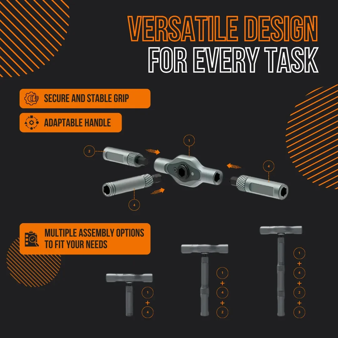 The Almighty Ratchet Wrench™ Set 24 in 1 - Image 3