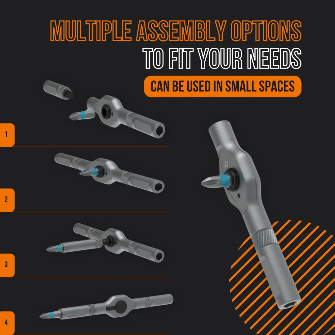 The Almighty Ratchet Wrench™ Set 24 in 1 - Image 4