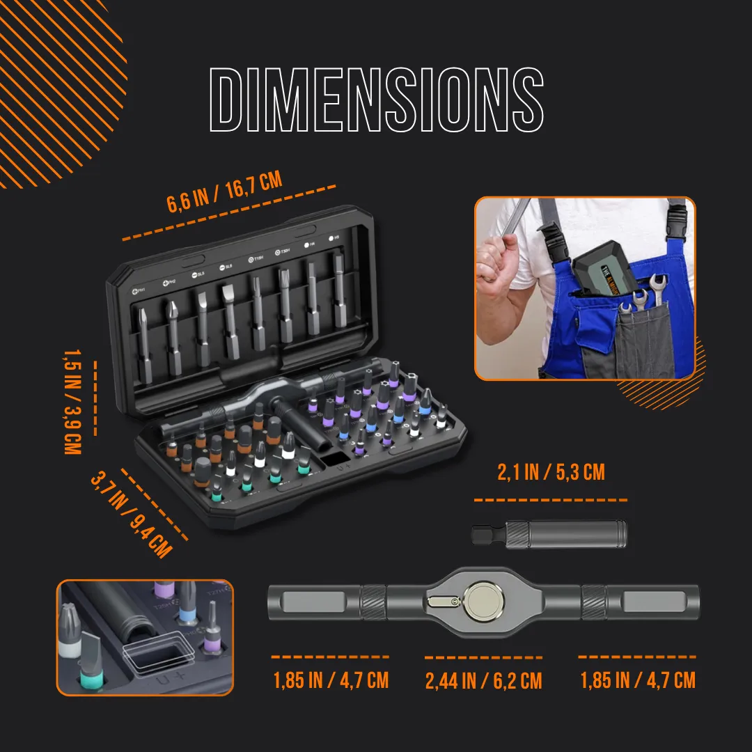 The Almighty Ratchet Wrench™ Set 42 in 1 - Image 10