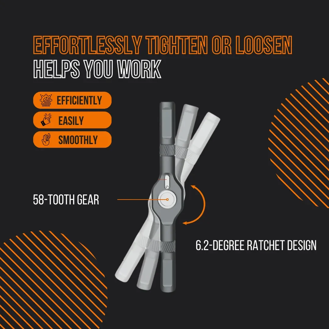 The Almighty Ratchet Wrench™ Set 24 in 1 - Image 6